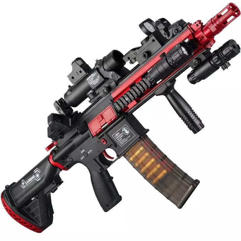 M416 Nylon Electric Blaster Guns Soft Bullet Toys For Boys Outdoor Field Activity Foam Bullet Hand Gun Toy For Kids 